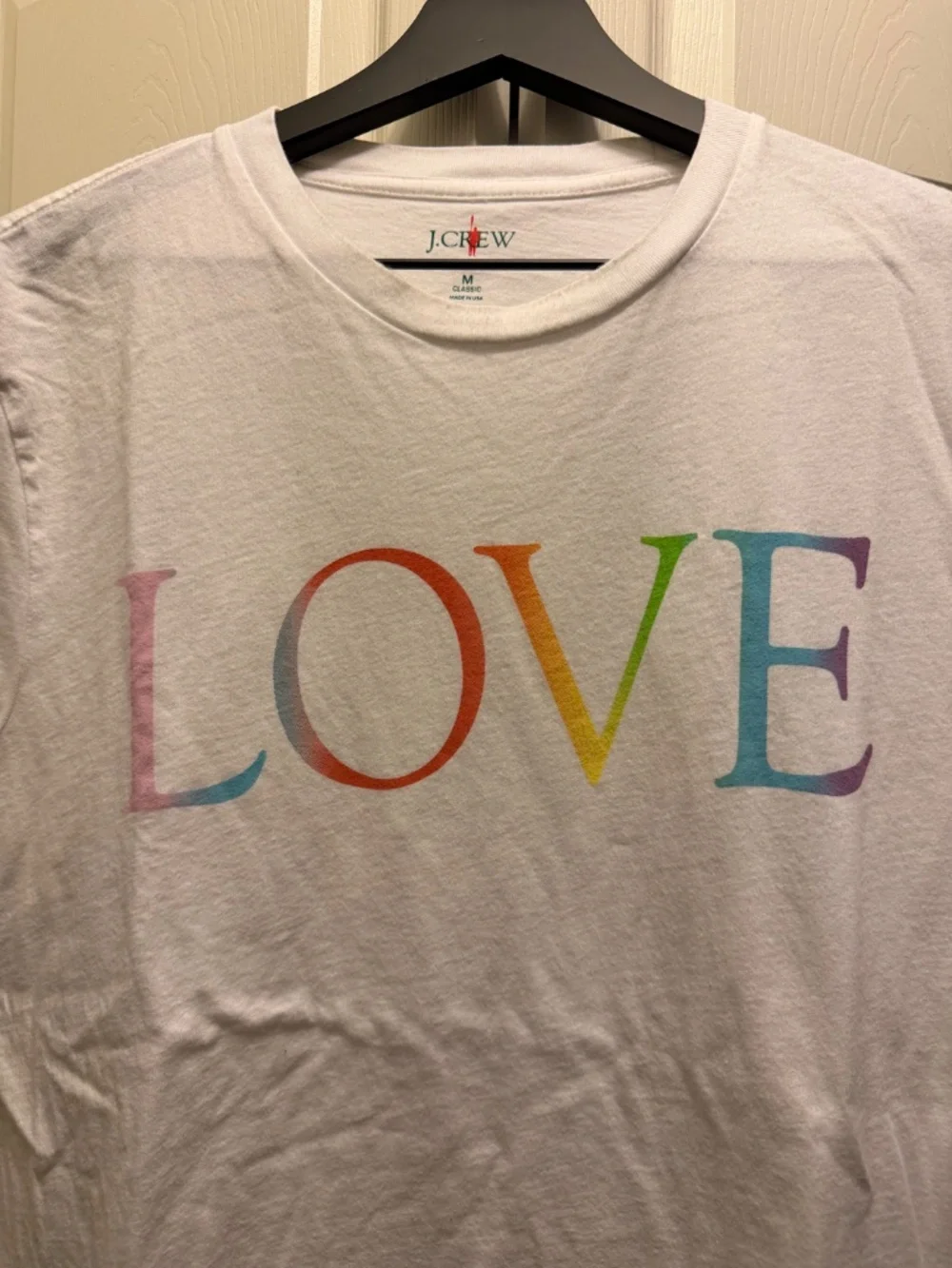J.Crew LOVE graphic tee